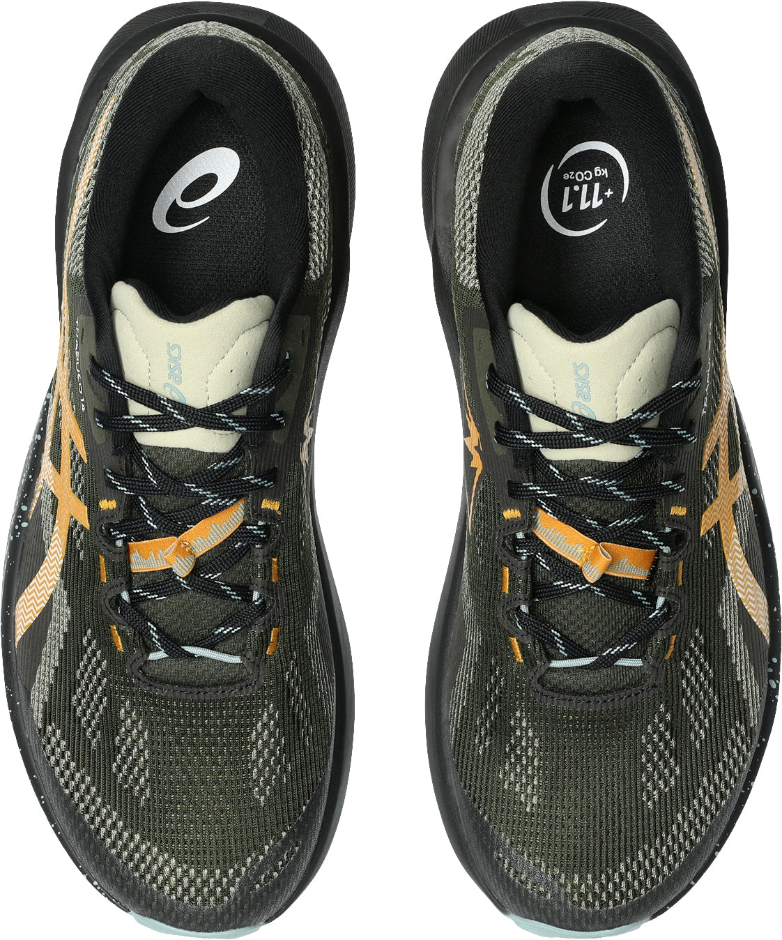 Asics Men's Trabuco 14 Trail Running Shoes - Black