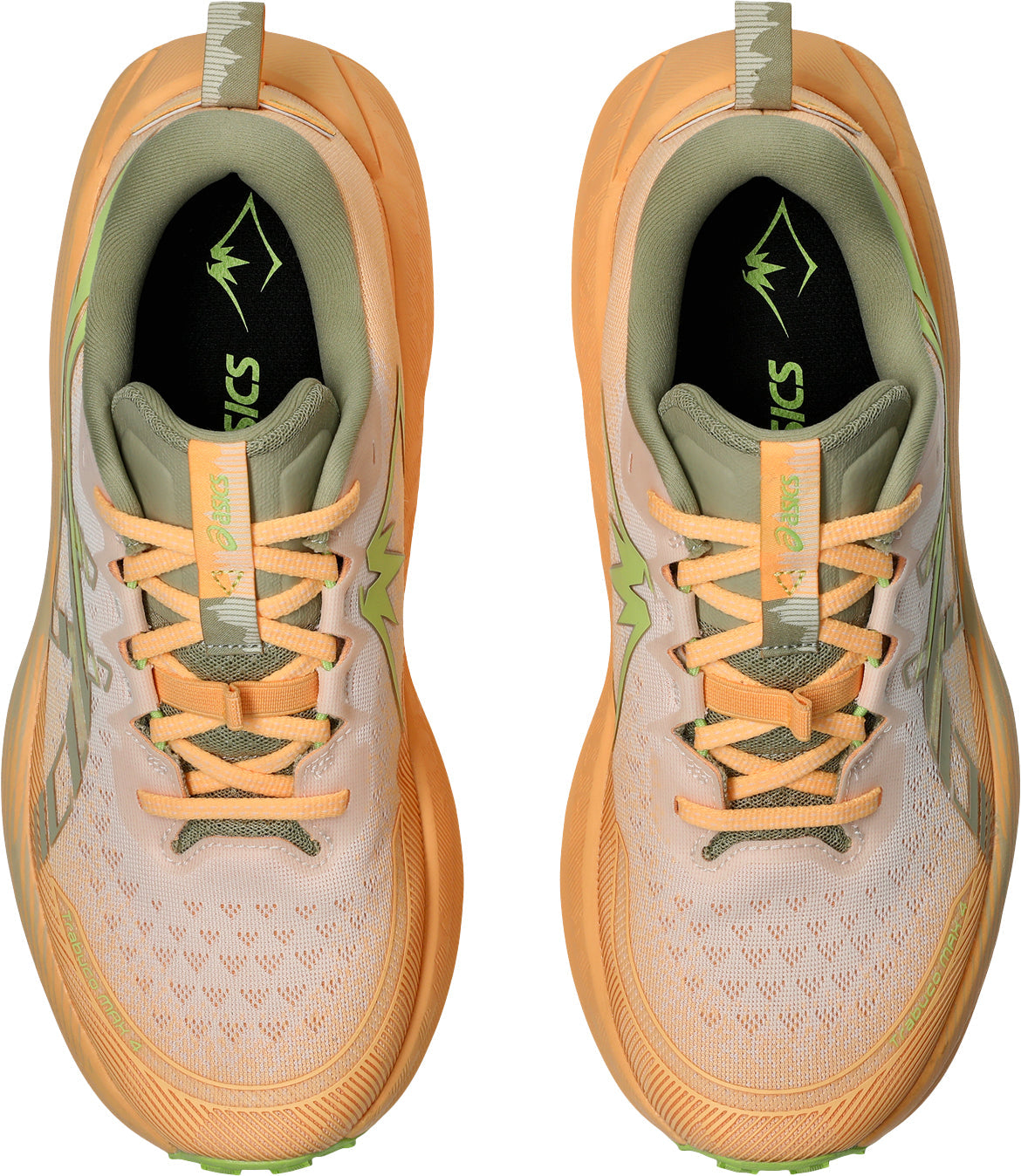 Asics Men's Trabuco Max 4 Trail Running Shoes - Orange