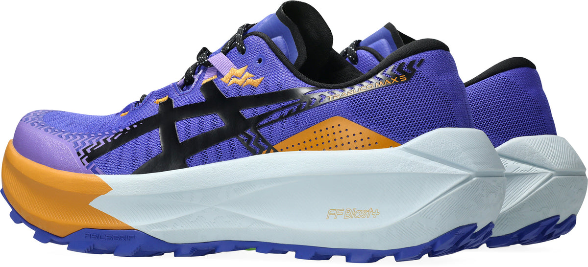 Asics Men's Trabuco Max 5 Trail Running Shoes - Blue