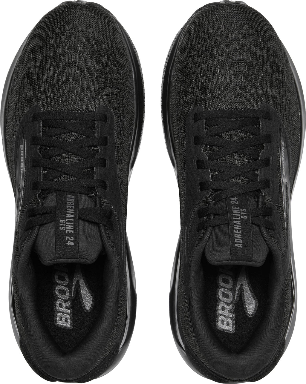 Brooks Men's Adrenaline GTS 24 Wide Fit Running Shoes - Black