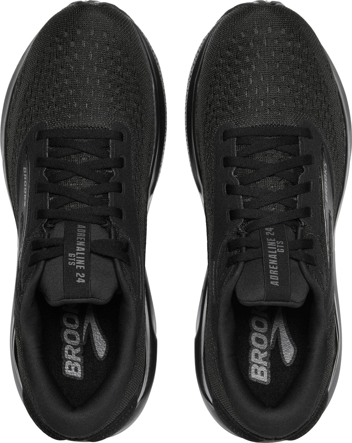 Brooks Men's Adrenaline GTS 24 Wide Fit Running Shoes - Black