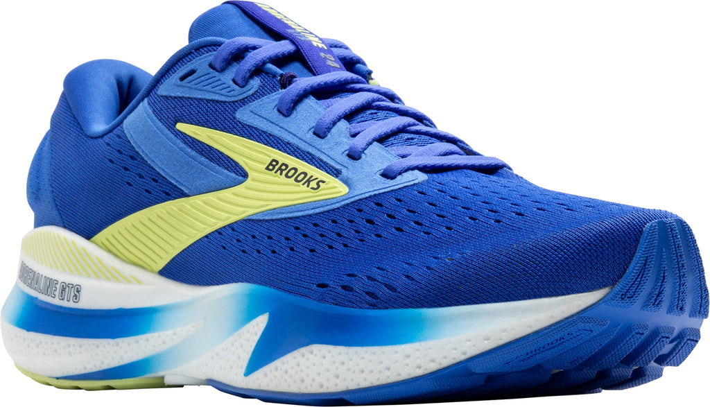 Brooks Men's Adrenaline GTS 24 Wide Fit Running Shoes - Blue