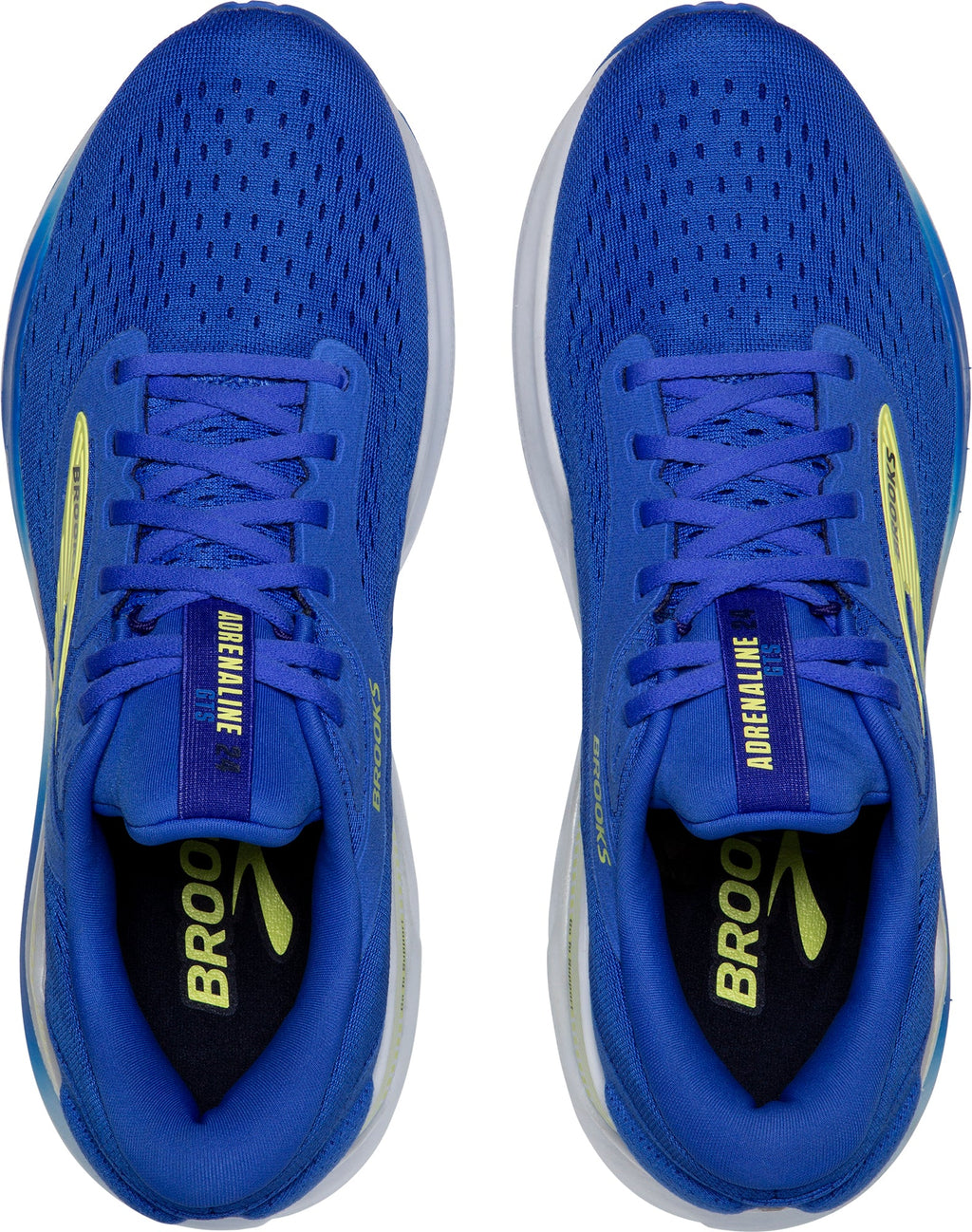 Brooks Men's Adrenaline GTS 24 Wide Fit Running Shoes - Blue