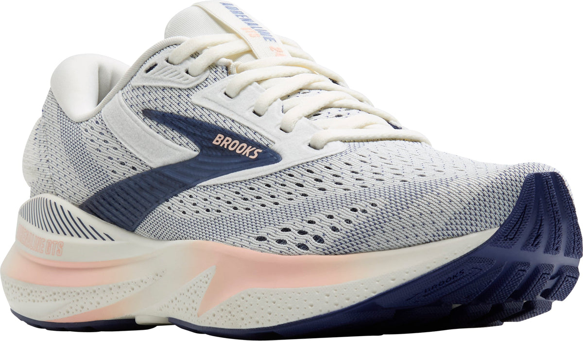 Brooks Women's Adrenaline GTS 24 Wide Fit Running Shoes - Grey