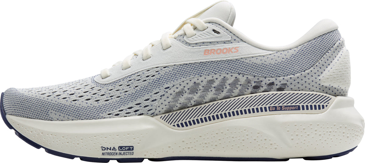 Brooks Women's Adrenaline GTS 24 Wide Fit Running Shoes - Grey