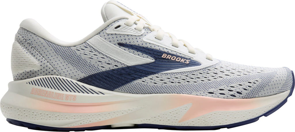 Brooks Women's Adrenaline GTS 24 Wide Fit Running Shoes - Grey