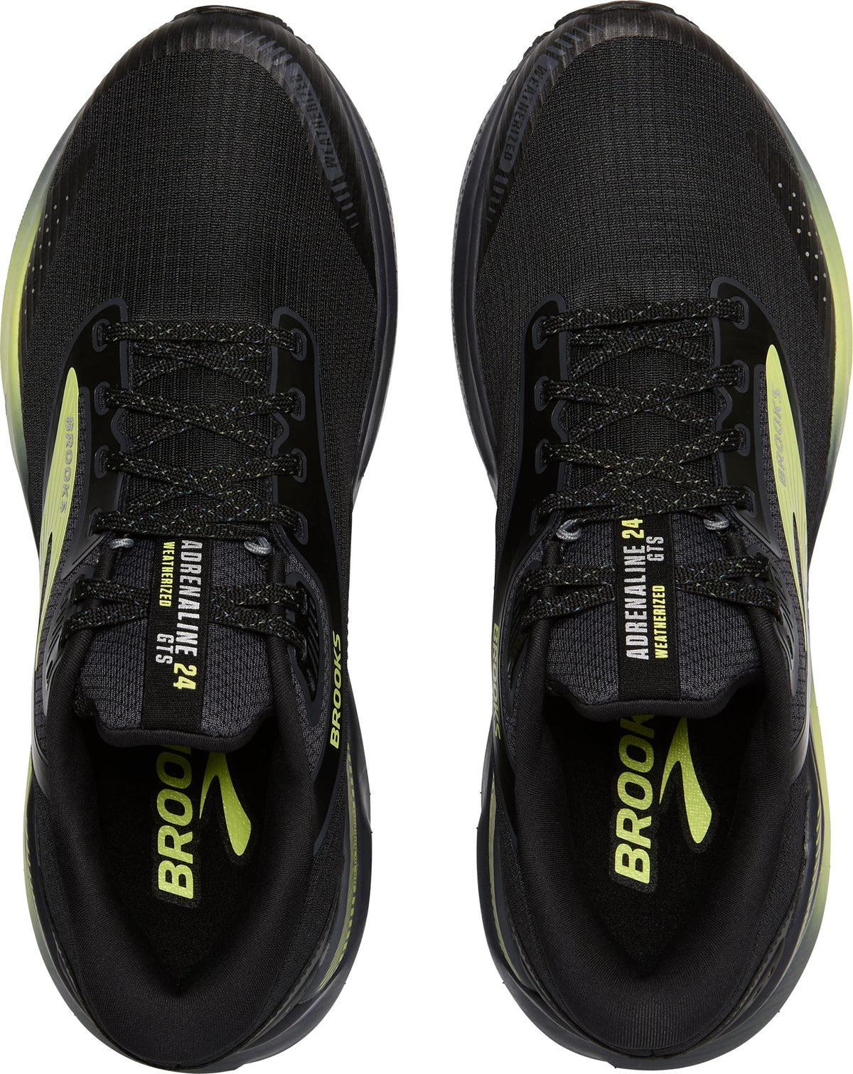 Brooks Men's Adrenaline GTS 24 Weatherized Running Shoes - Black