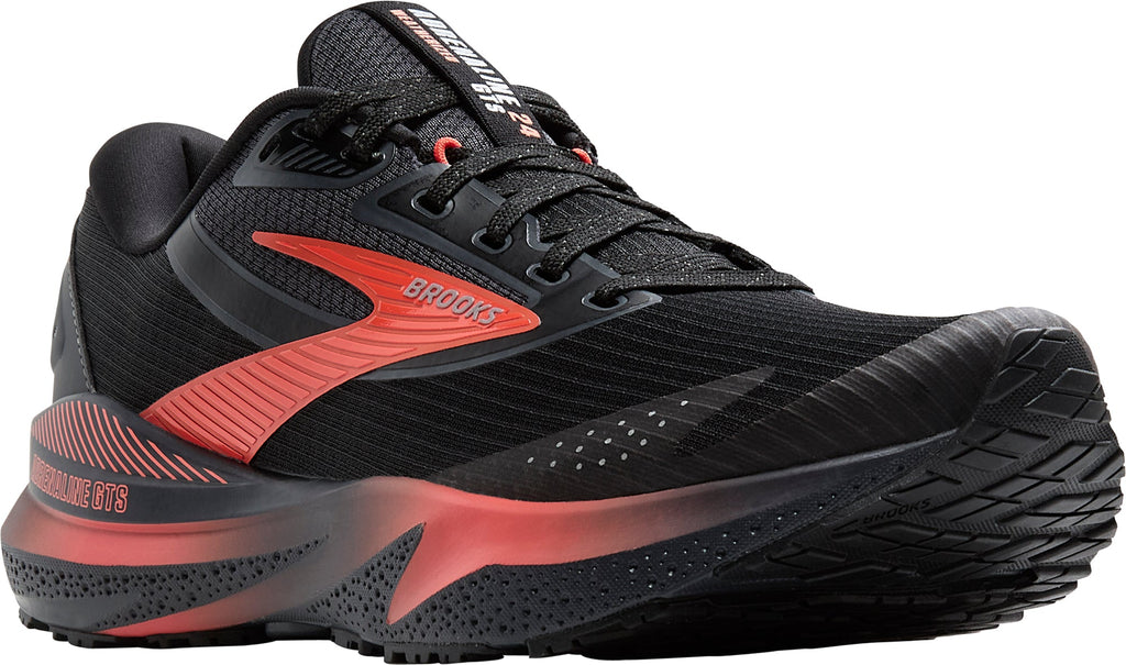 Brooks Women's Adrenaline GTS 24 Weatherized Running Shoes - Black