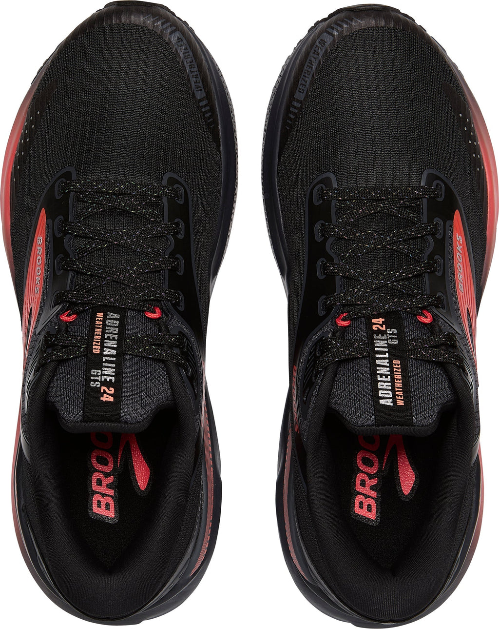 Brooks Women's Adrenaline GTS 24 Weatherized Running Shoes - Black
