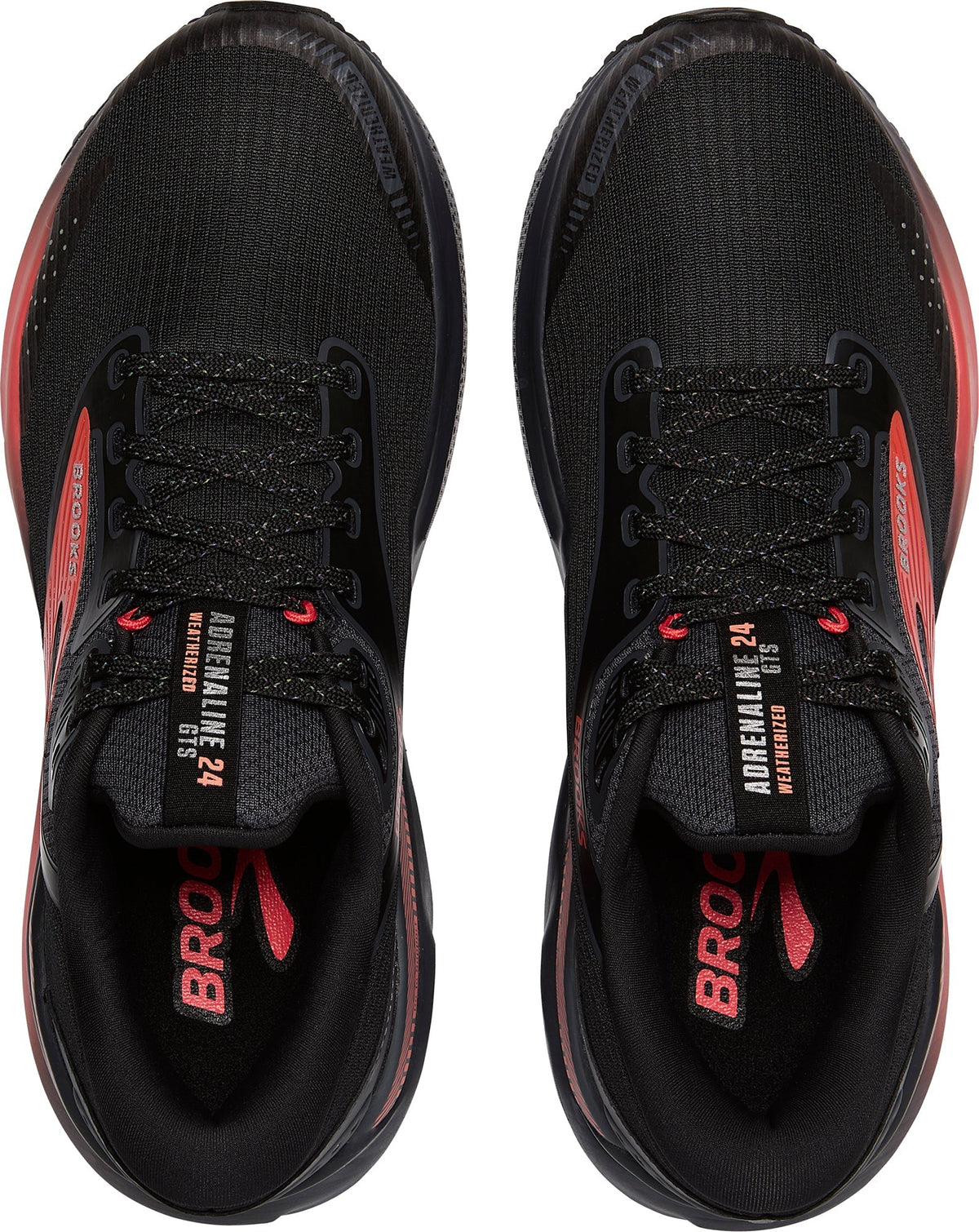 Brooks Women's Adrenaline GTS 24 Weatherized Running Shoes - Black