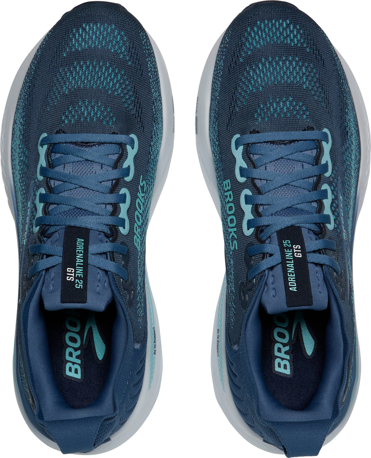 Brooks Men's Adrenaline GTS 25 Running Shoes - Blue