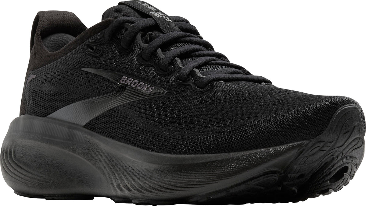 Brooks Women's Adrenaline GTS 25 Wide Fit Running Shoes - Black