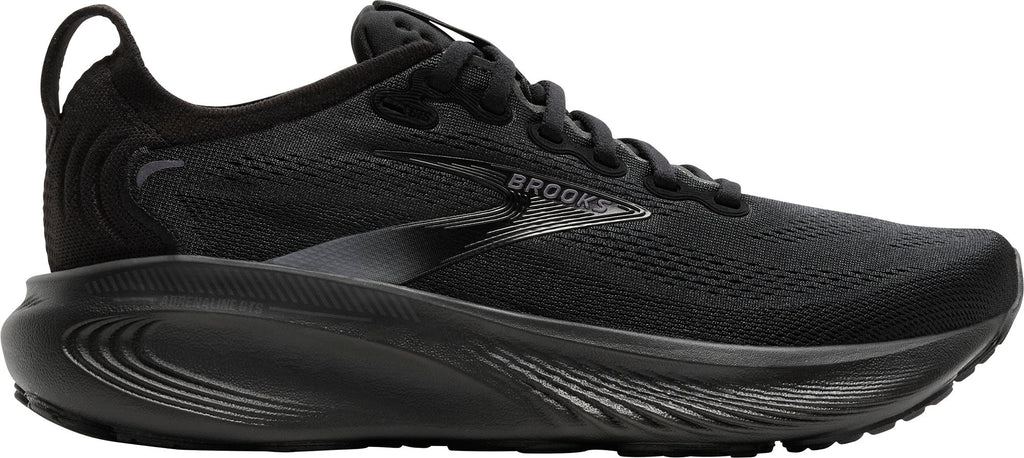 Brooks Women's Adrenaline GTS 25 Wide Fit Running Shoes - Black