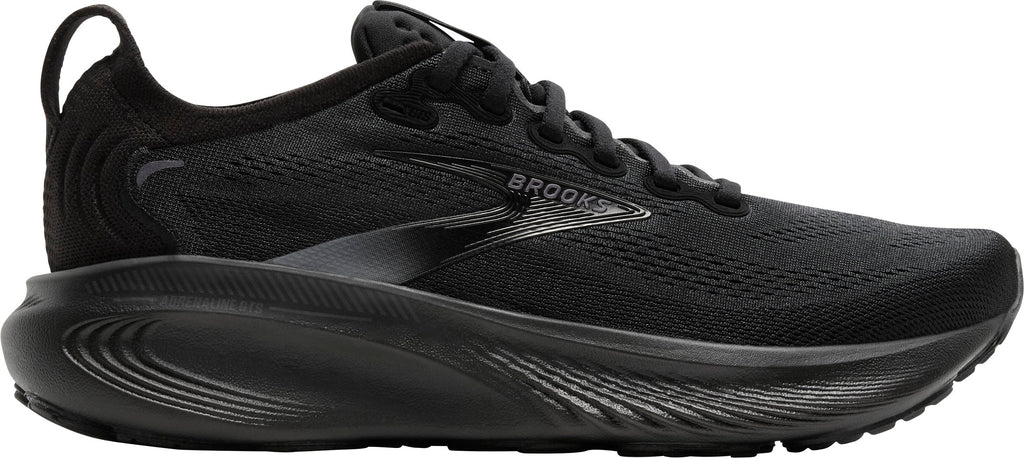 Brooks Men's Adrenaline GTS 25 Wide Fit Running Shoes - Black