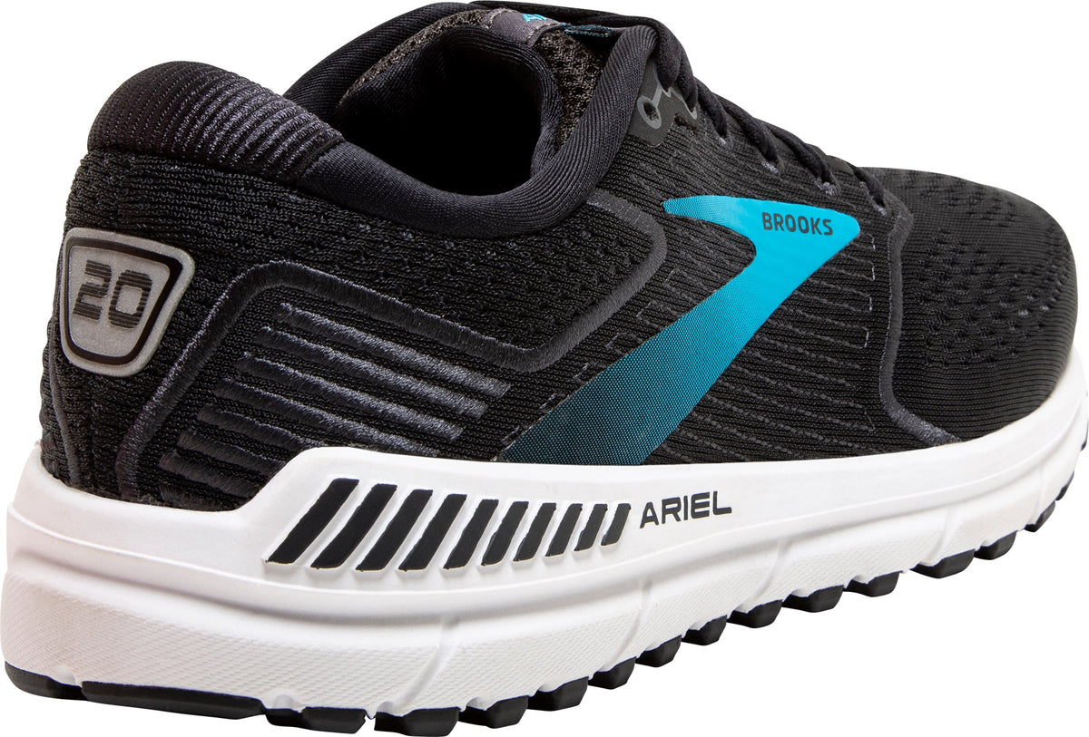 Brooks Women's Ariel 20 Wide Fit Running Shoes - Black