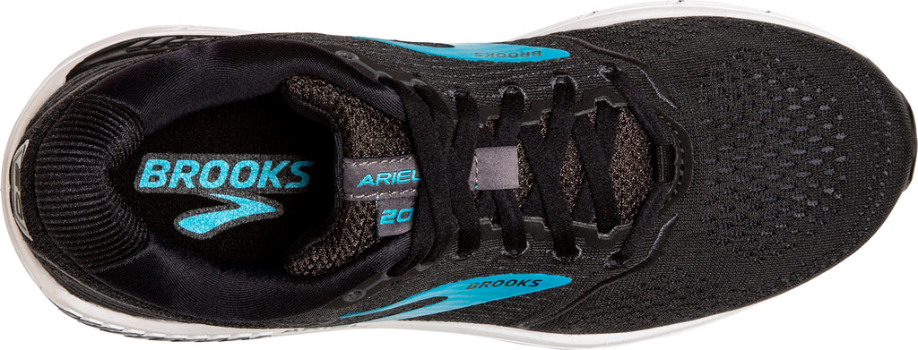Brooks Women's Ariel 20 Wide Fit Running Shoes - Black