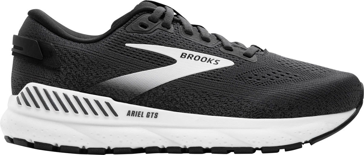 Brooks Women's Ariel GTS 24 Wide Fit Running Shoes - Black
