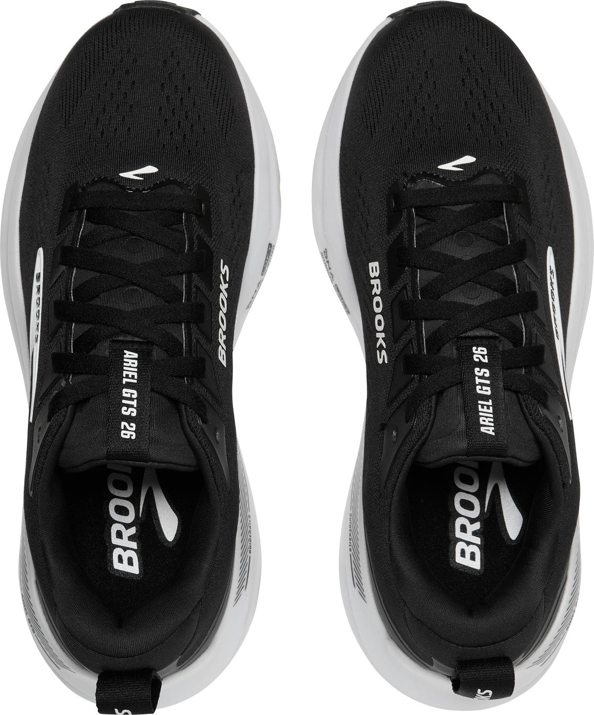 Brooks Women's Ariel GTS 26 Wide Fit Running Shoes - Black