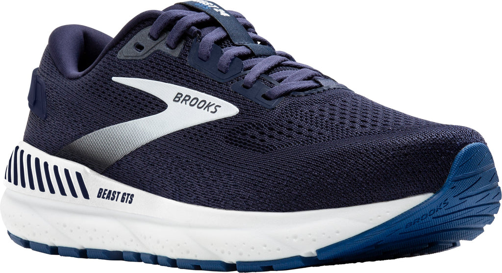 Brooks Men's Beast GTS 24 Running Shoes - Navy