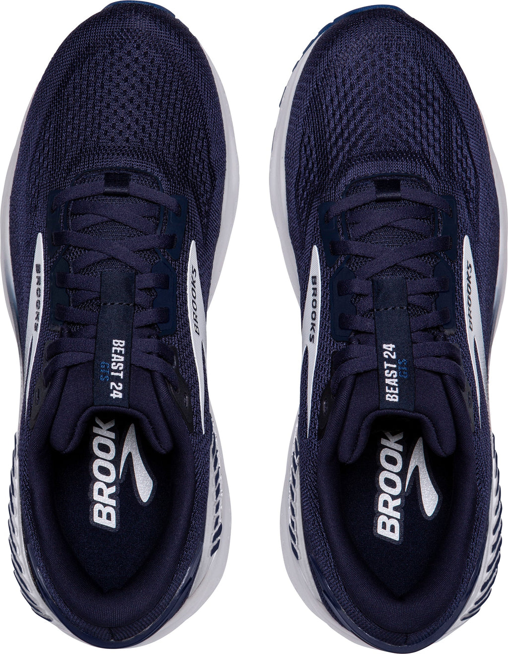 Brooks Men's Beast GTS 24 Running Shoes - Navy