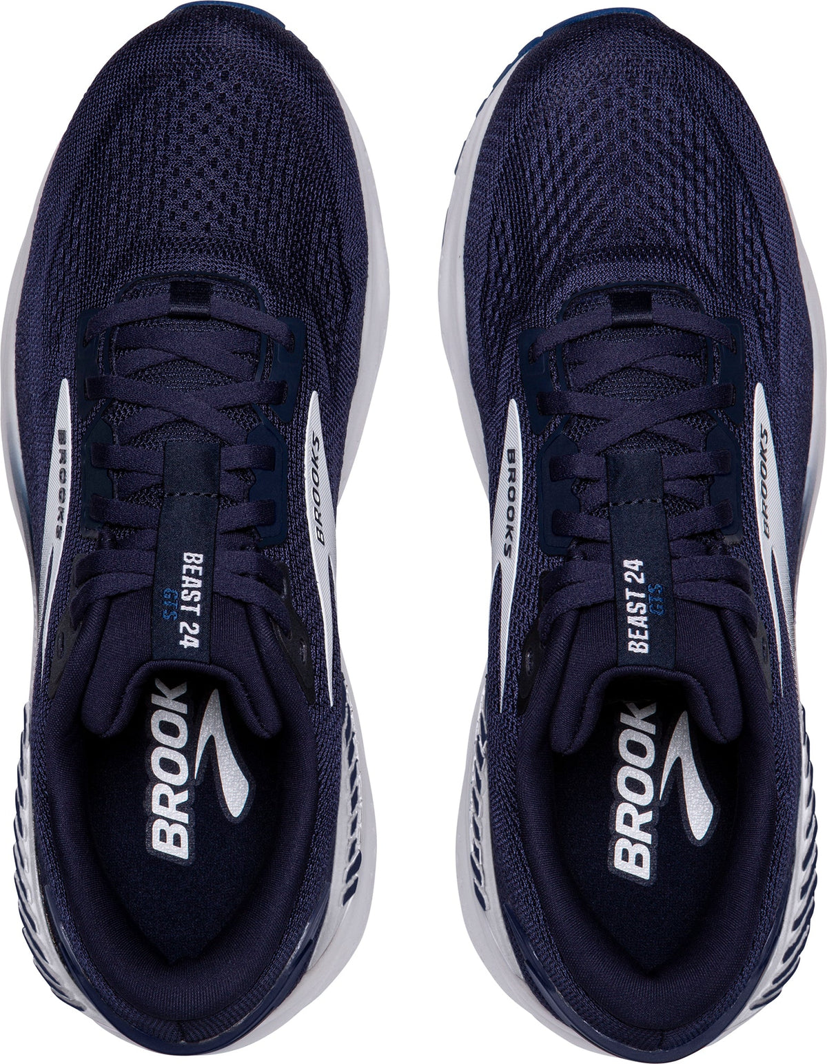 Brooks Men's Beast GTS 24 Running Shoes - Navy
