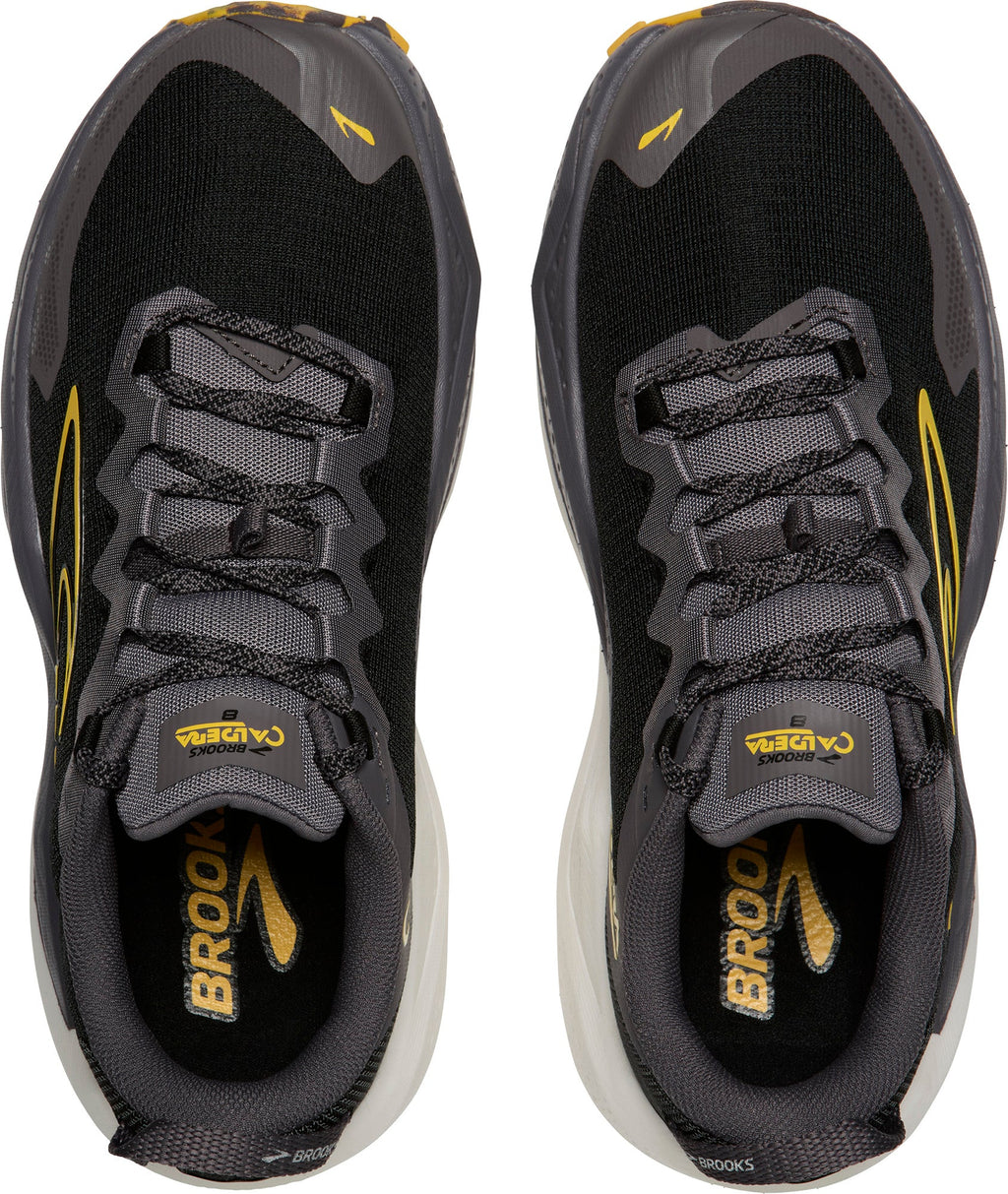 Brooks Men's Caldera 8 Trail Running Shoes - Black