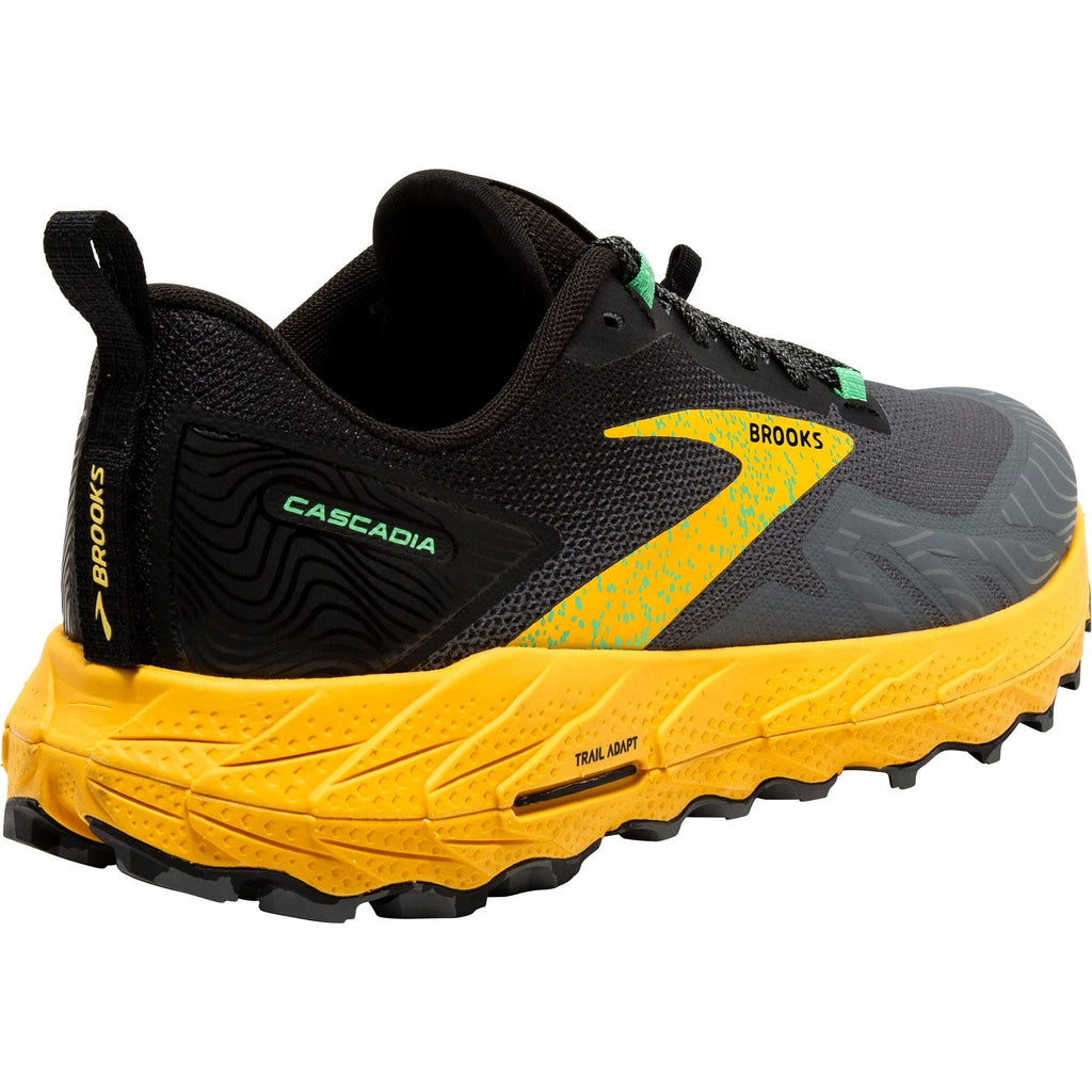 Brooks Men's Cascadia 17 Trail Running Shoes - Grey