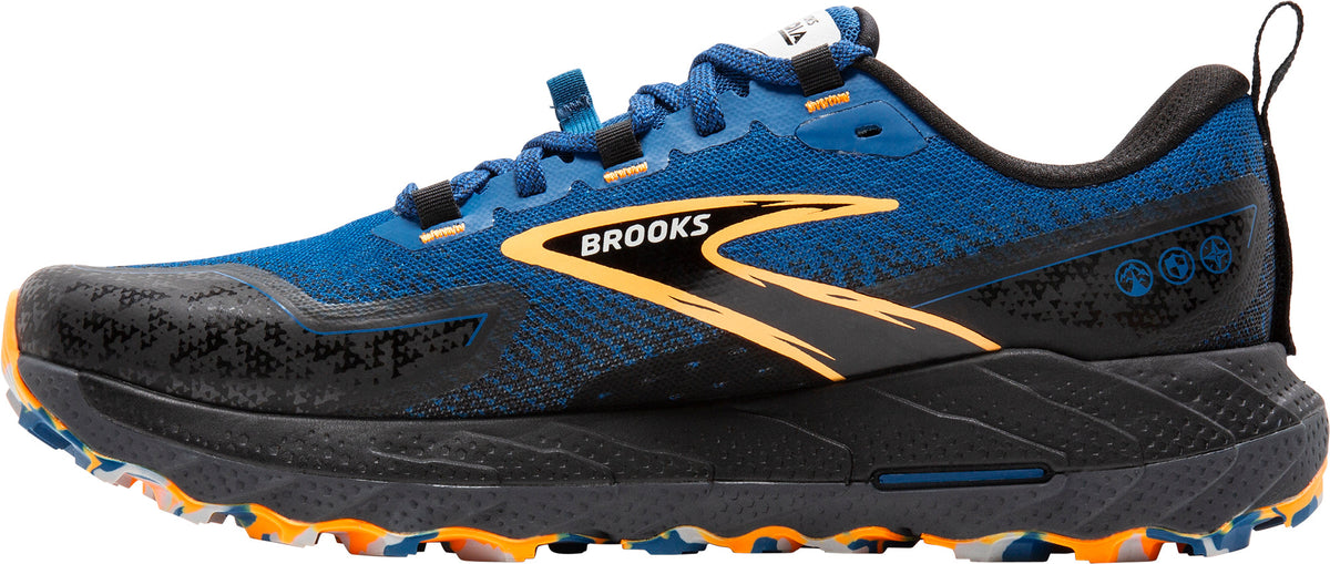 Brooks Men's Cascadia 18 Trail Running Shoes - Blue