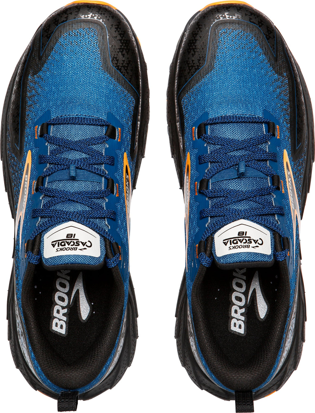 Brooks Men's Cascadia 18 Trail Running Shoes - Blue