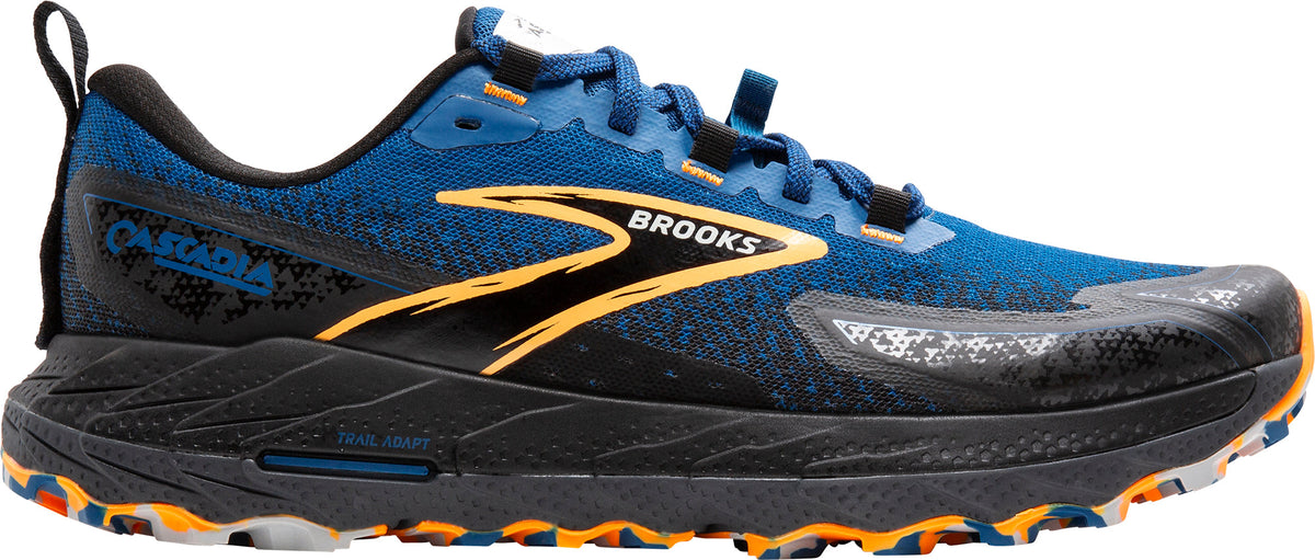 Brooks Men's Cascadia 18 Trail Running Shoes - Blue