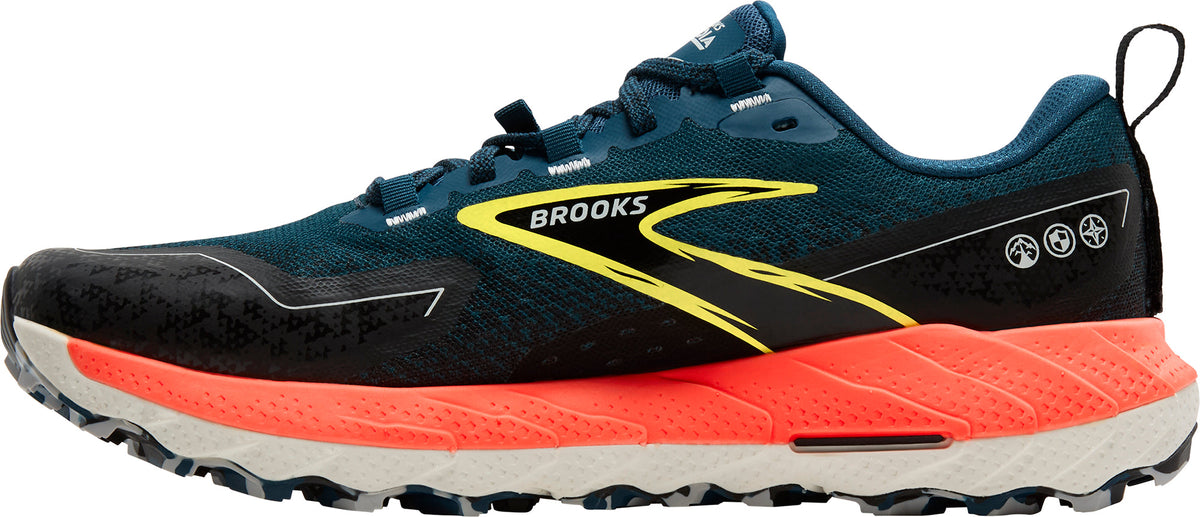 Brooks Men's Cascadia 18 Trail Running Shoes - Blue