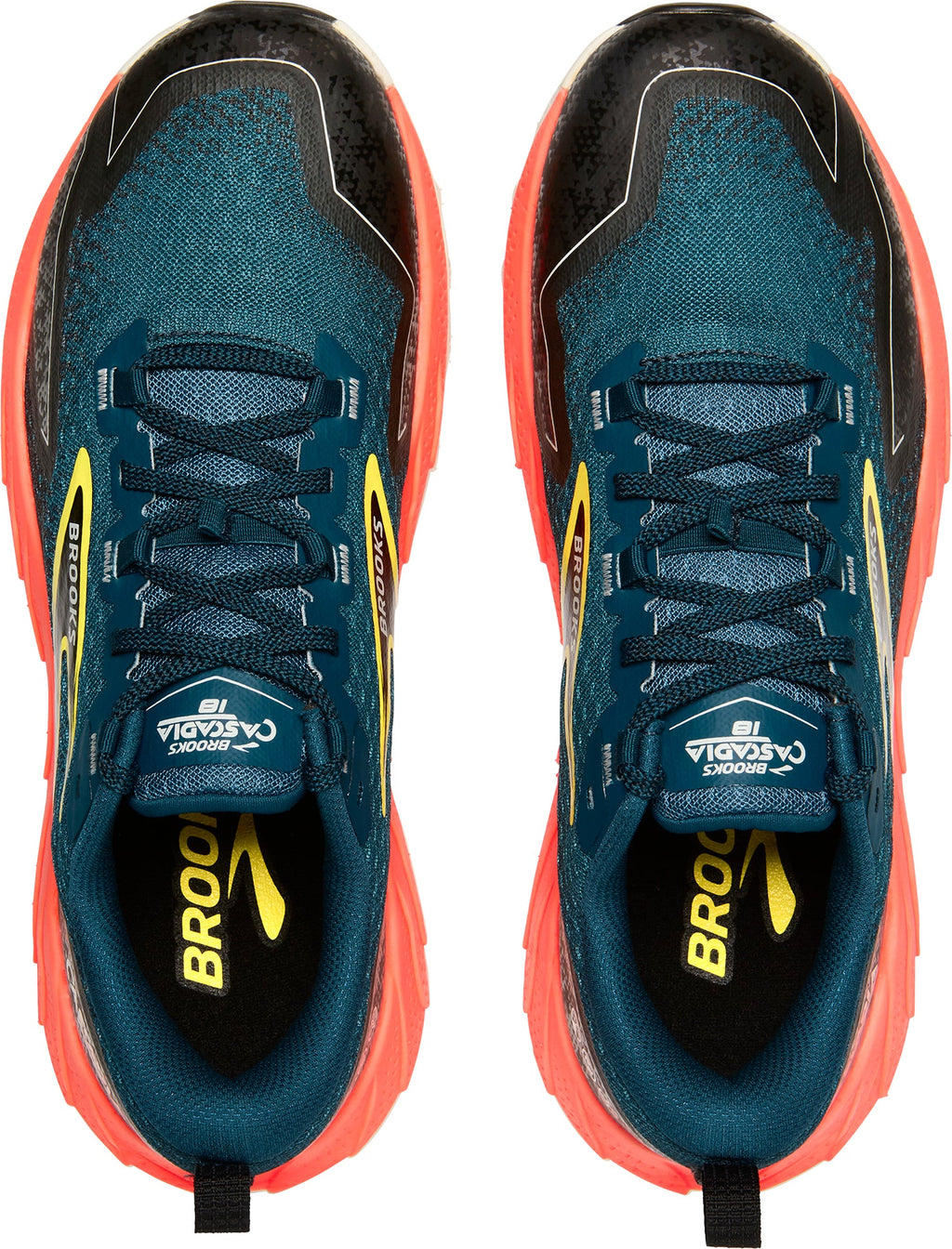 Brooks Men's Cascadia 18 Trail Running Shoes - Blue