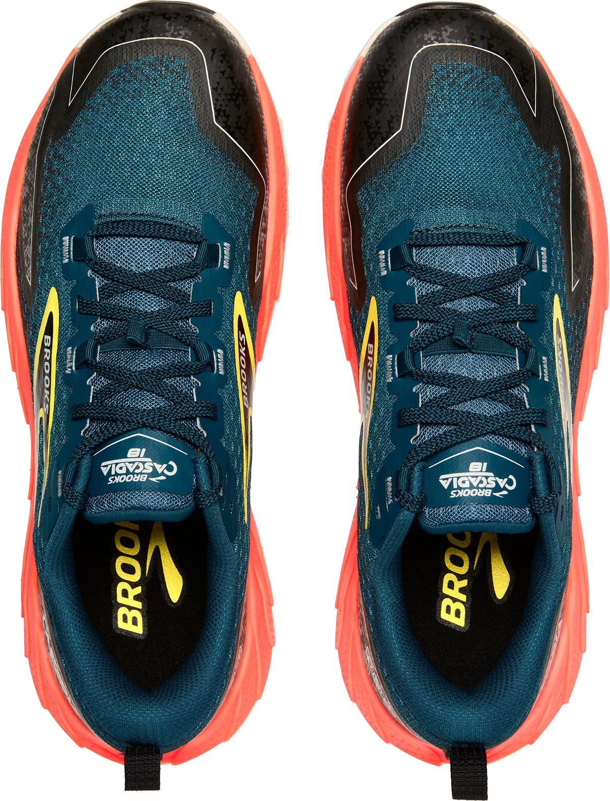 Brooks Men's Cascadia 18 Trail Running Shoes - Blue