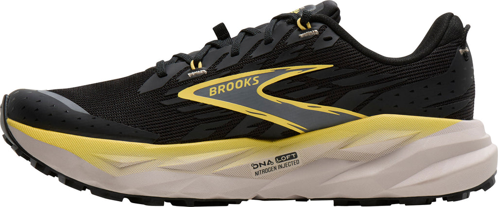 Brooks Men's Cascadia 19 Trail Running Shoes - Black