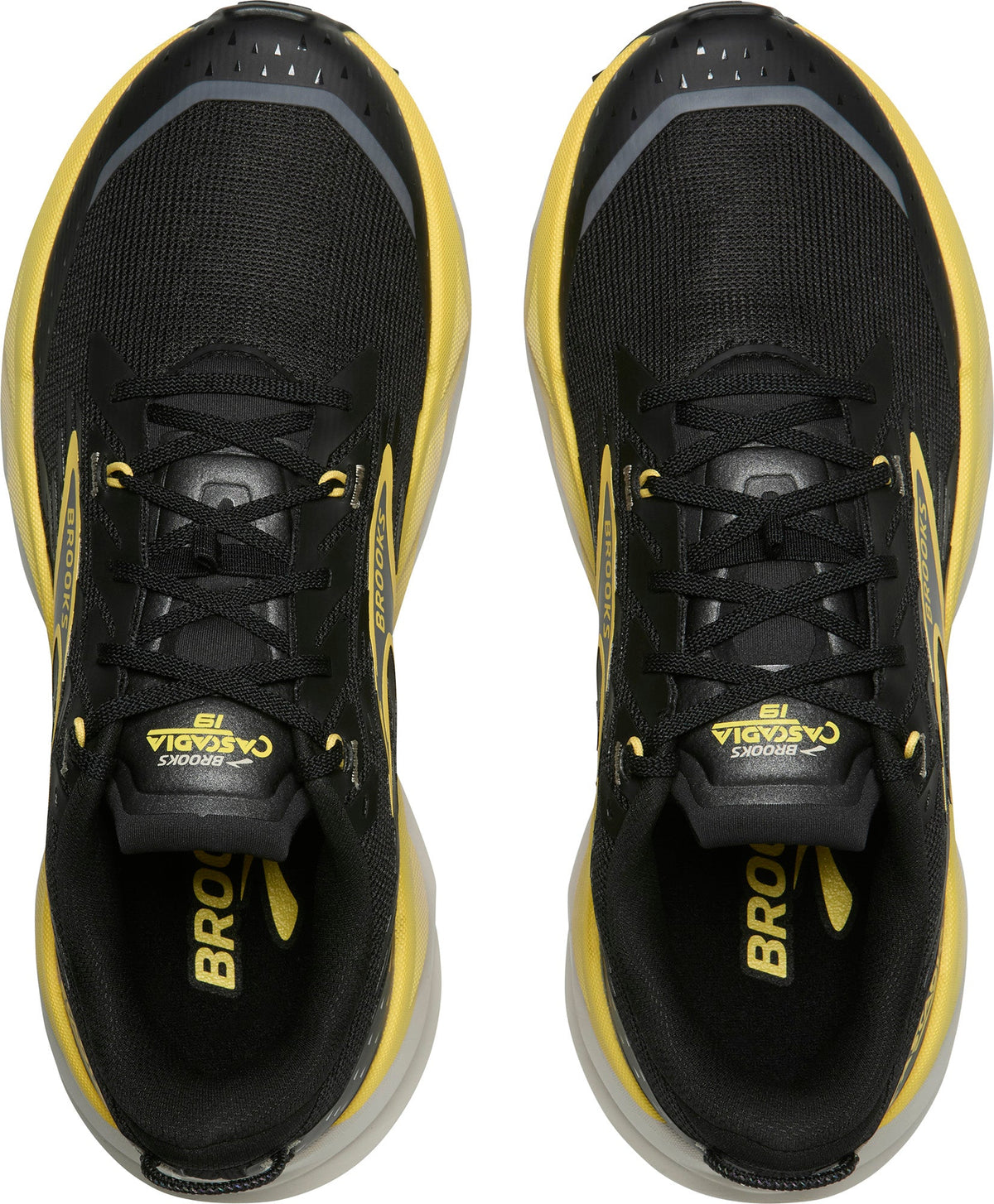 Brooks Men's Cascadia 19 Trail Running Shoes - Black