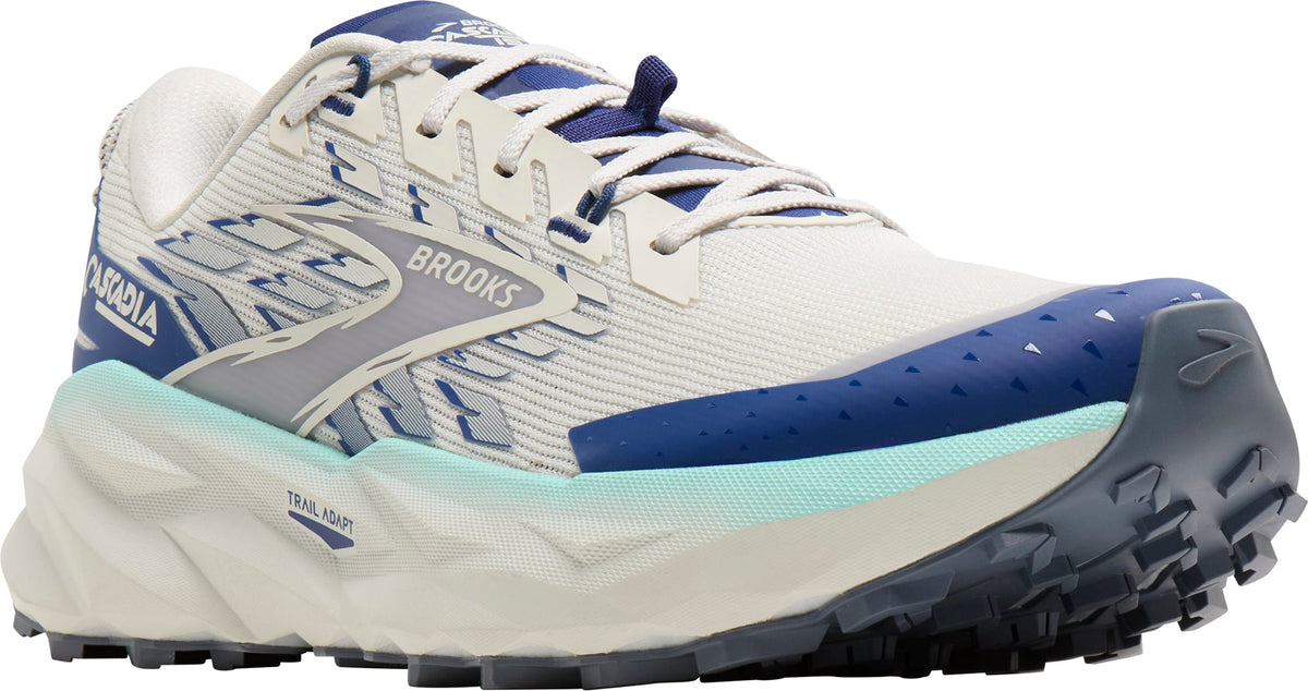 Brooks Men's Cascadia 19 Trail Running Shoes - Grey