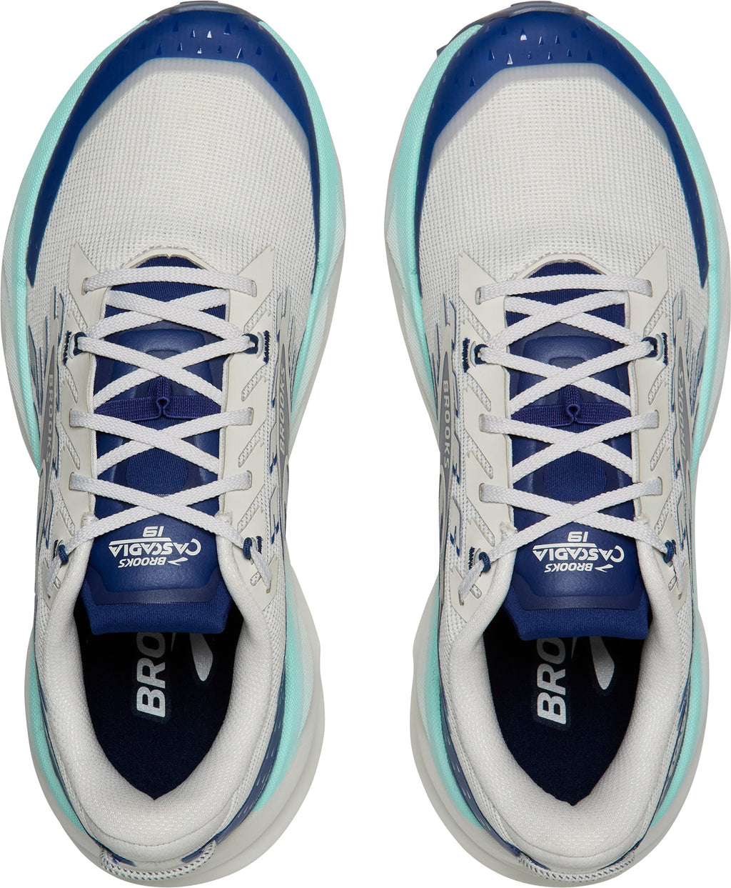 Brooks Men's Cascadia 19 Trail Running Shoes - Grey