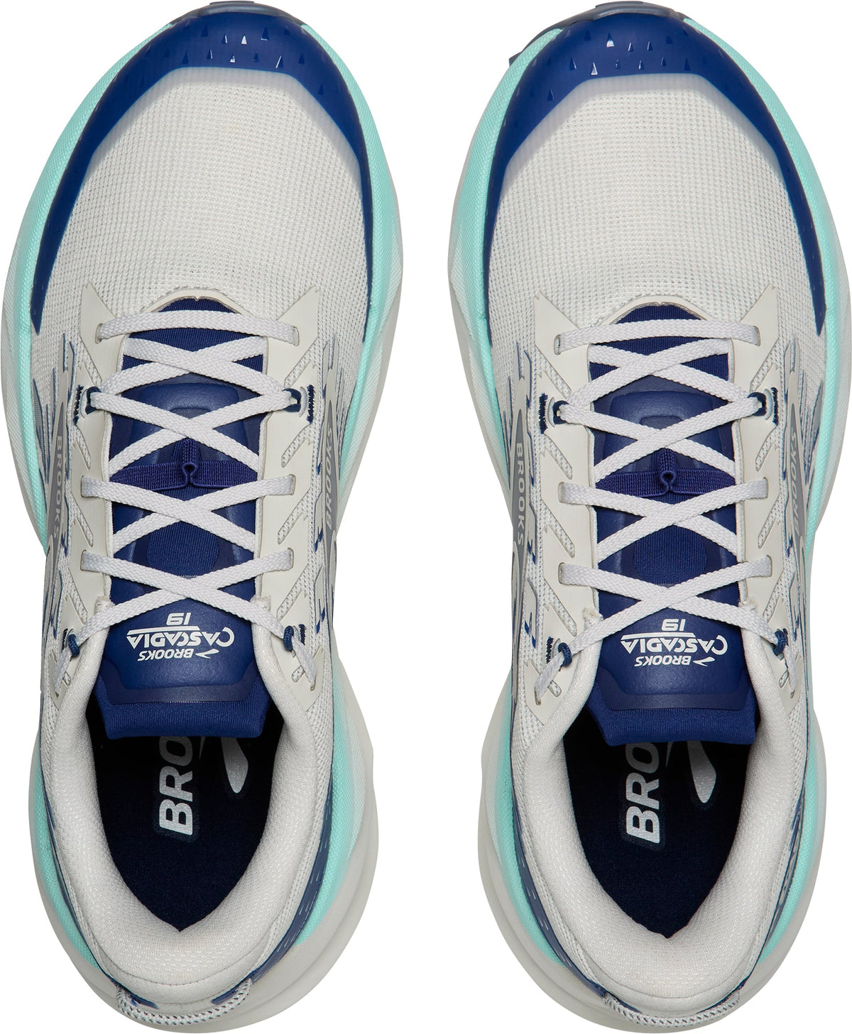 Brooks Men's Cascadia 19 Trail Running Shoes - Grey
