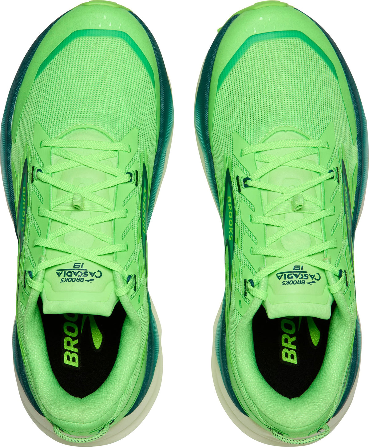 Brooks Men's Cascadia 19 Trail Running Shoes - Green