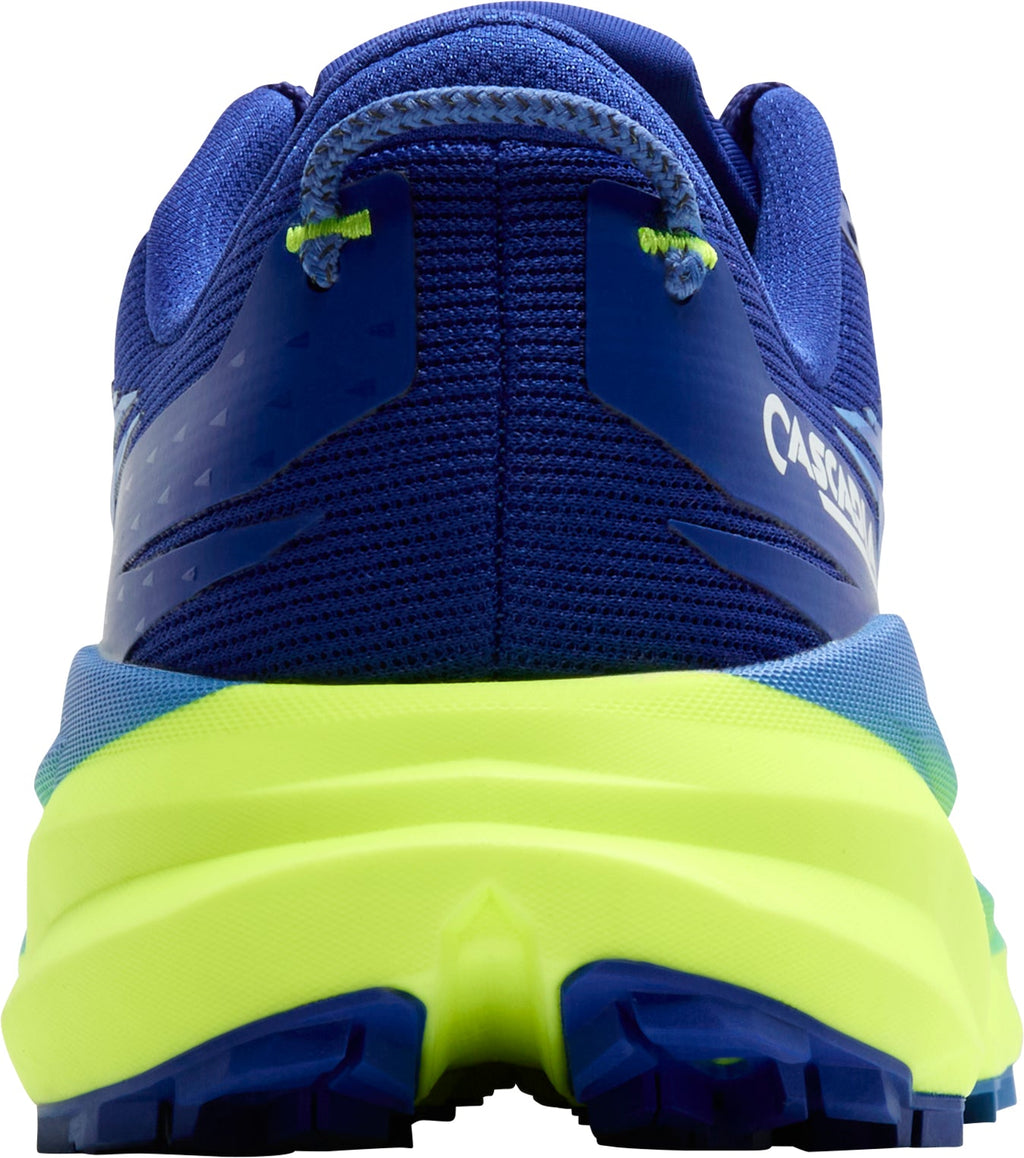 Brooks Men's Cascadia 19 Wide Fit Trail Running Shoes - Blue