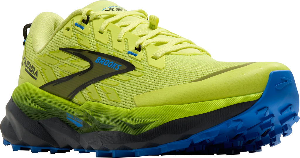 Brooks Men's Cascadia 19 Trail Running Shoes - Green