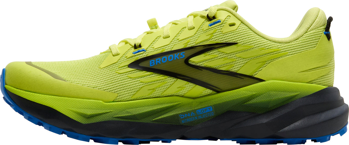 Brooks Men's Cascadia 19 Trail Running Shoes - Green