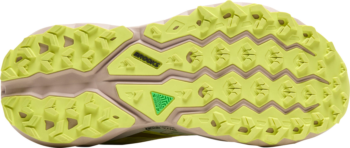 Brooks Women's Cascadia 19 Wide Fit Trail Running Shoes - Cream