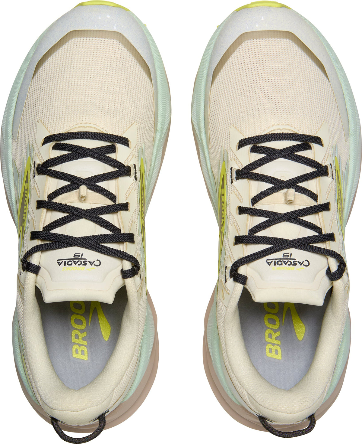 Brooks Women's Cascadia 19 Trail Running Shoes - Cream