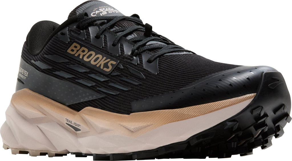 Brooks Men's Cascadia 19 GORE-TEX Trail Running Shoes - Black