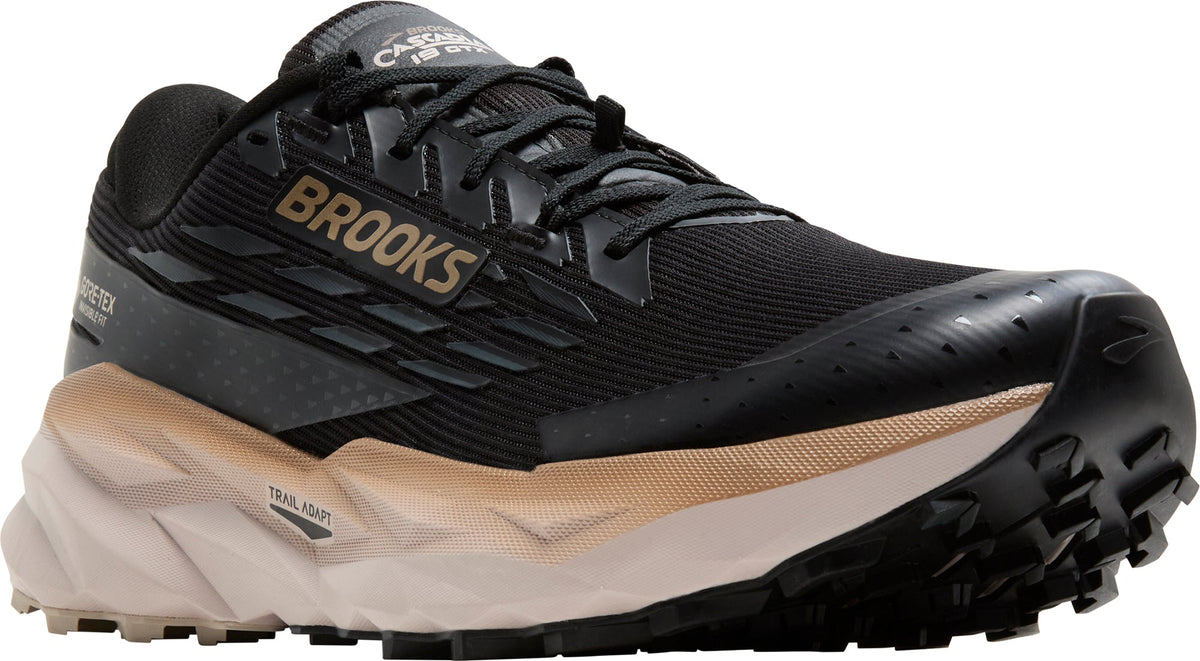 Brooks Men's Cascadia 19 GORE-TEX Trail Running Shoes - Black
