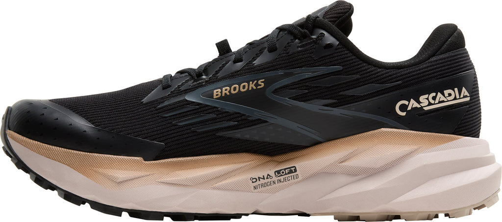 Brooks Men's Cascadia 19 GORE-TEX Trail Running Shoes - Black