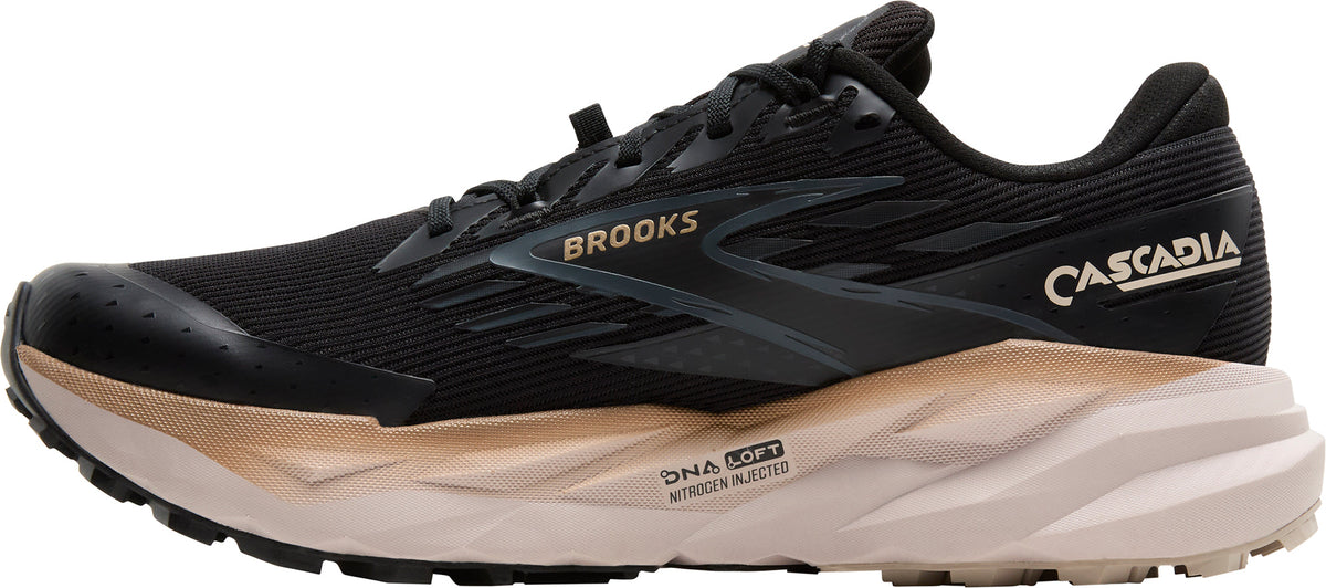 Brooks Men's Cascadia 19 GORE-TEX Trail Running Shoes - Black
