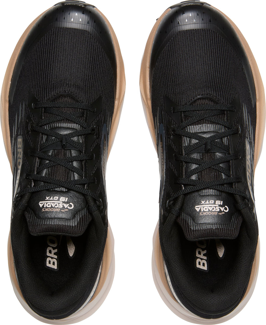 Brooks Men's Cascadia 19 GORE-TEX Trail Running Shoes - Black