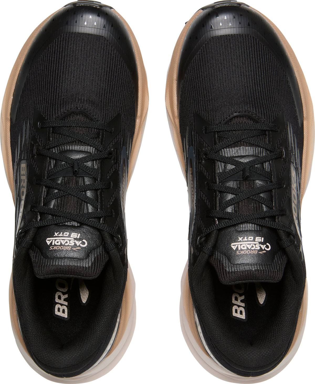 Brooks Men's Cascadia 19 GORE-TEX Trail Running Shoes - Black